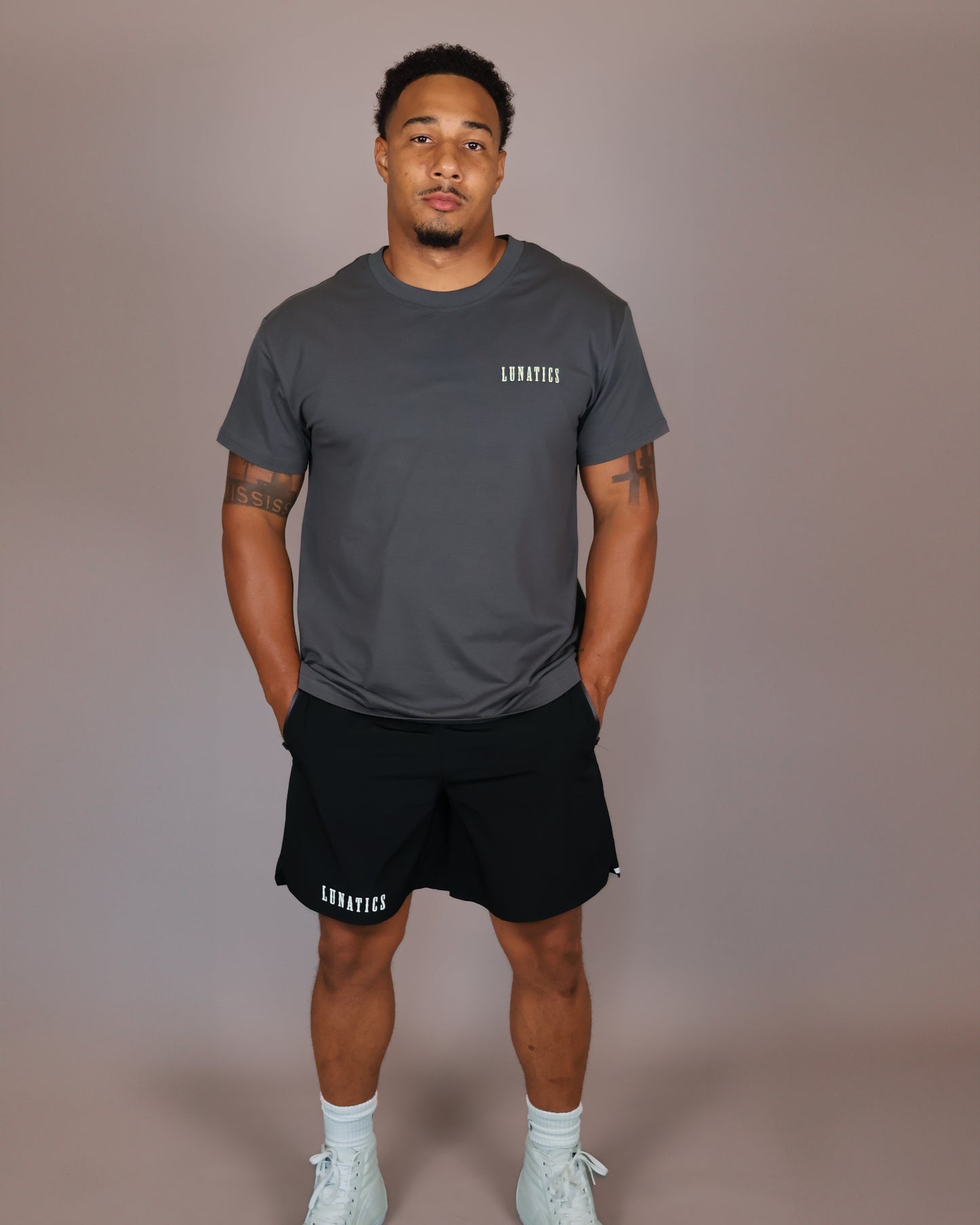 Grey Flex Fit - T Shirt