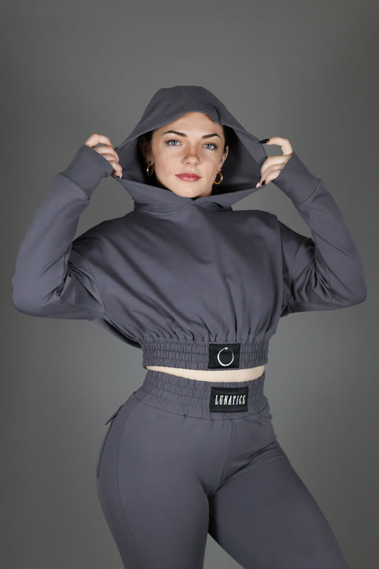 Luna Crop Hoodie