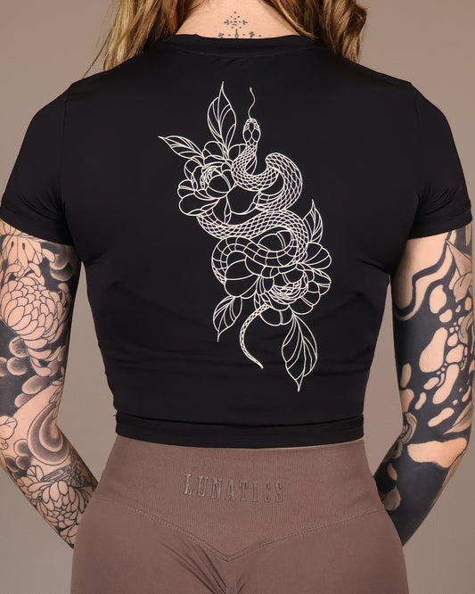 Serpent Crop Tee