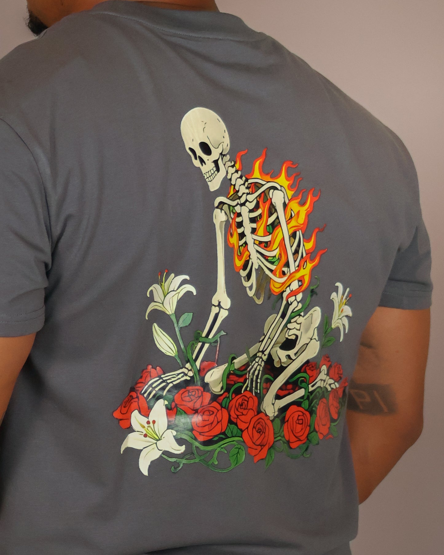 Grey Flex Fit - T Shirt