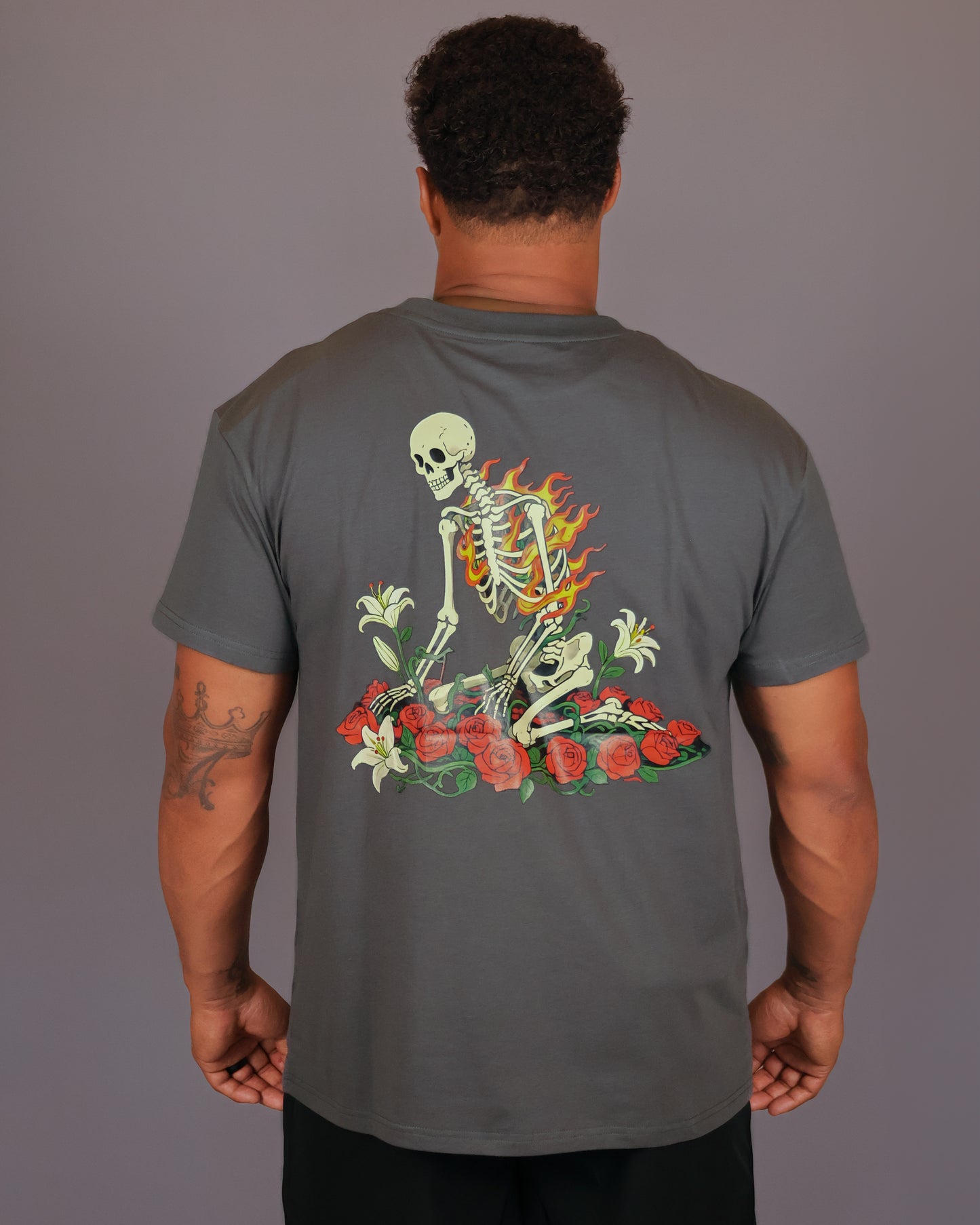 Grey Flex Fit - T Shirt