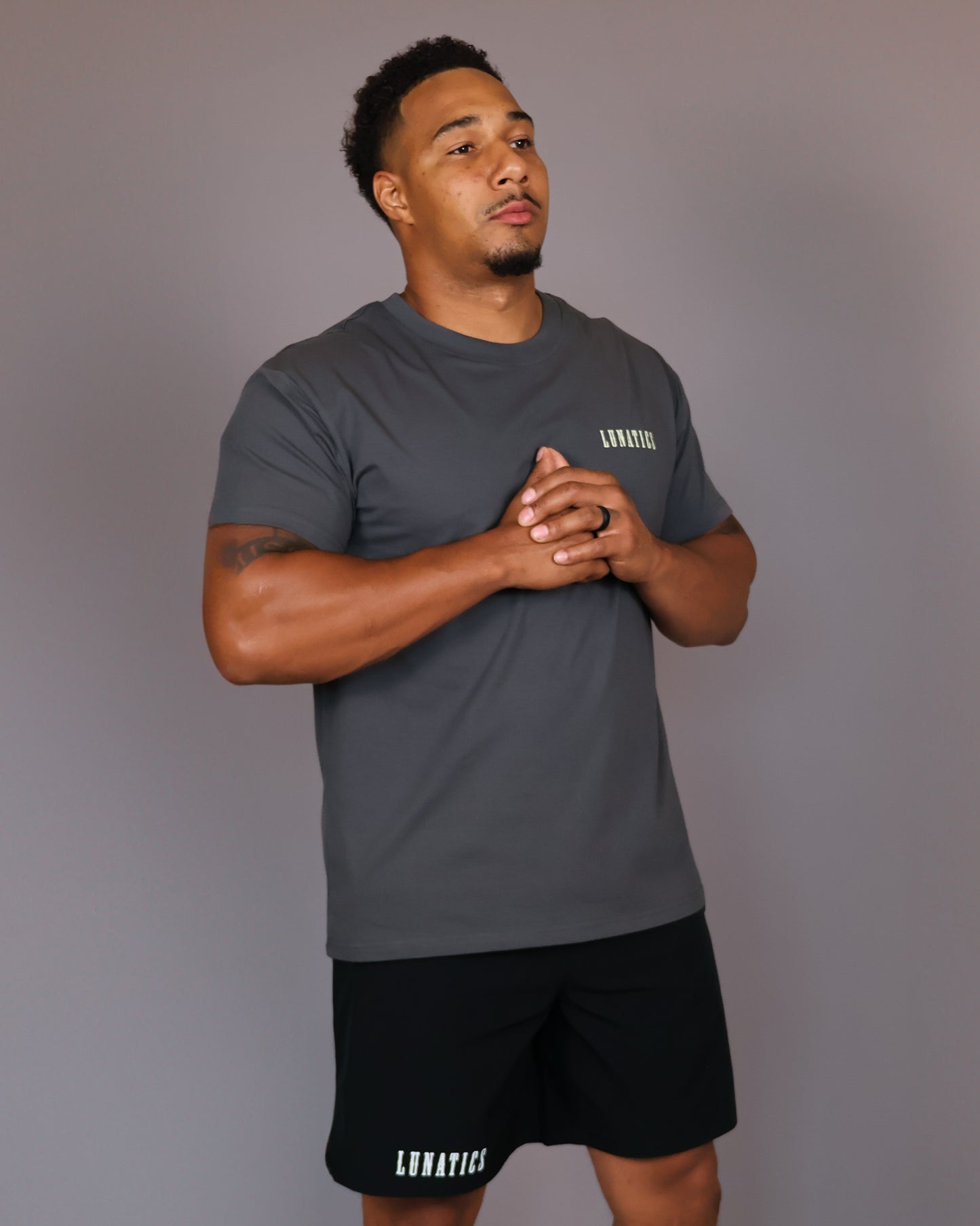 Grey Flex Fit - T Shirt
